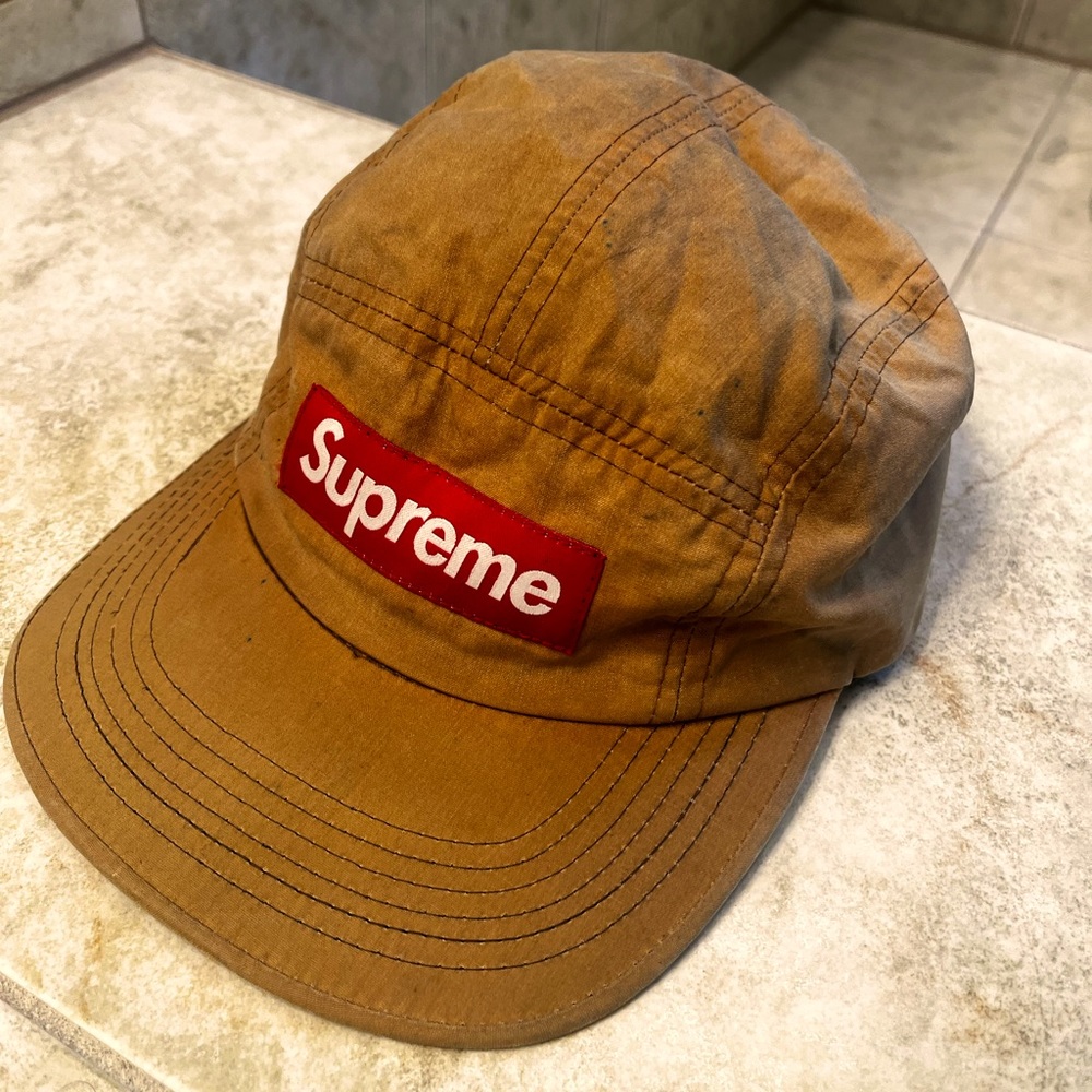 Supreme box logo camp cap